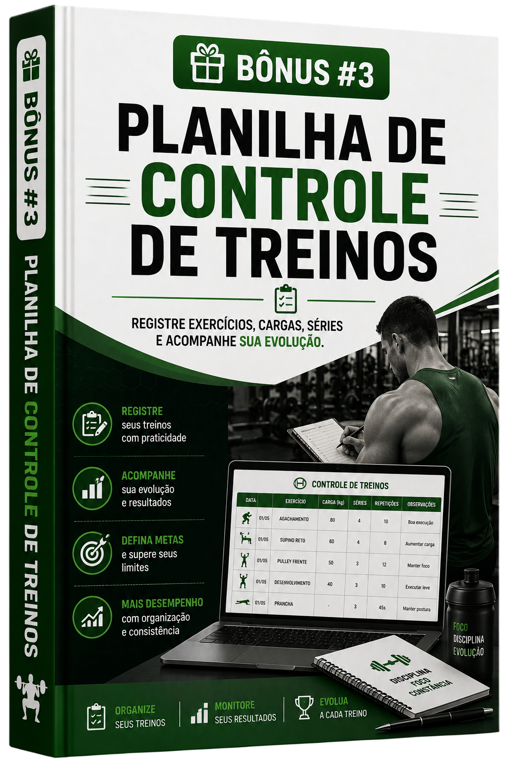 Planilha de Controle de Treinos